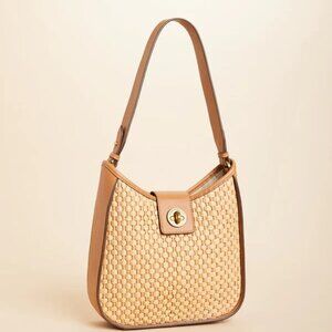 Spartina 449 Womens Bag Woven Leather Hobo